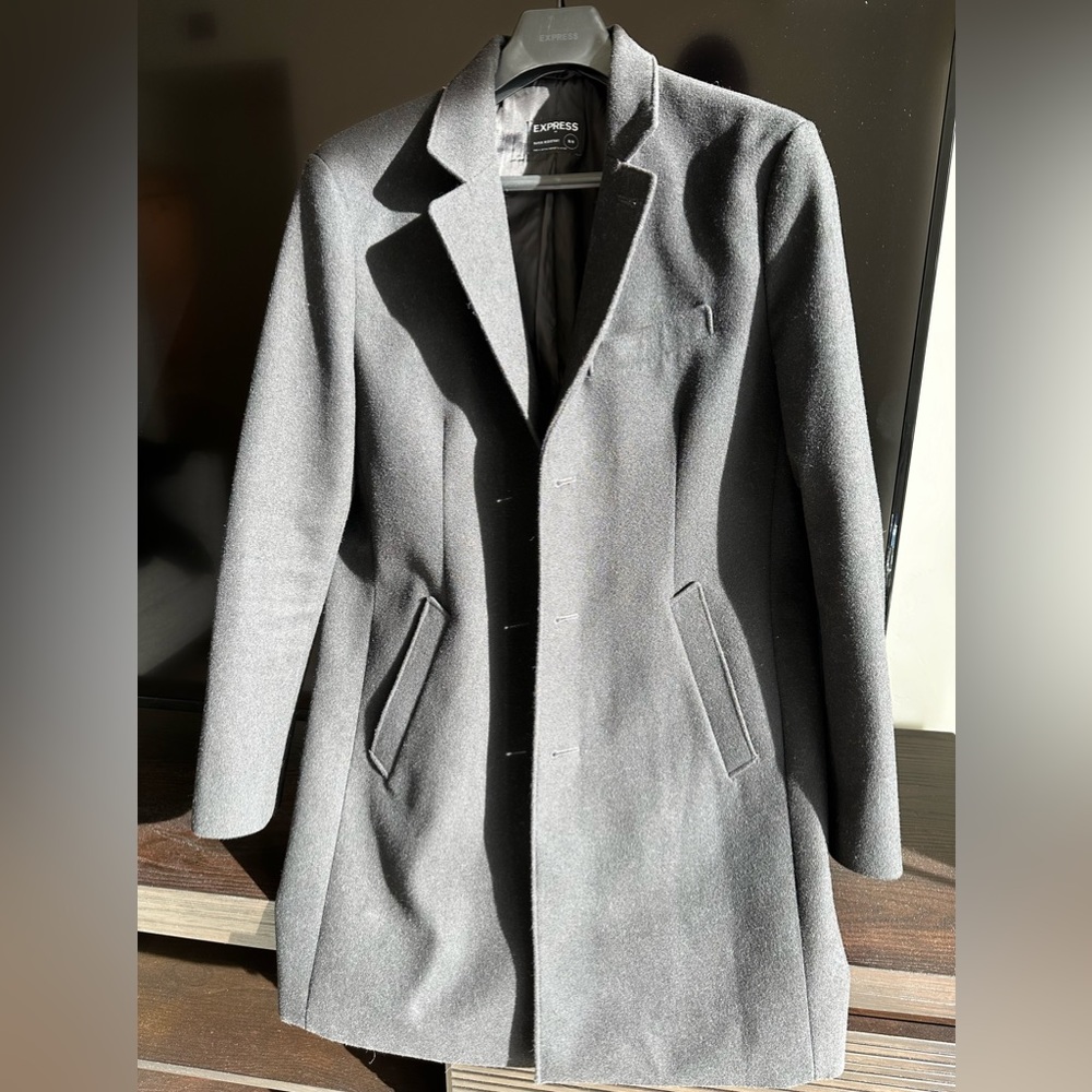 Black Express Overcoat